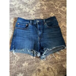 Levi’s Denim high rise shorts size 30
